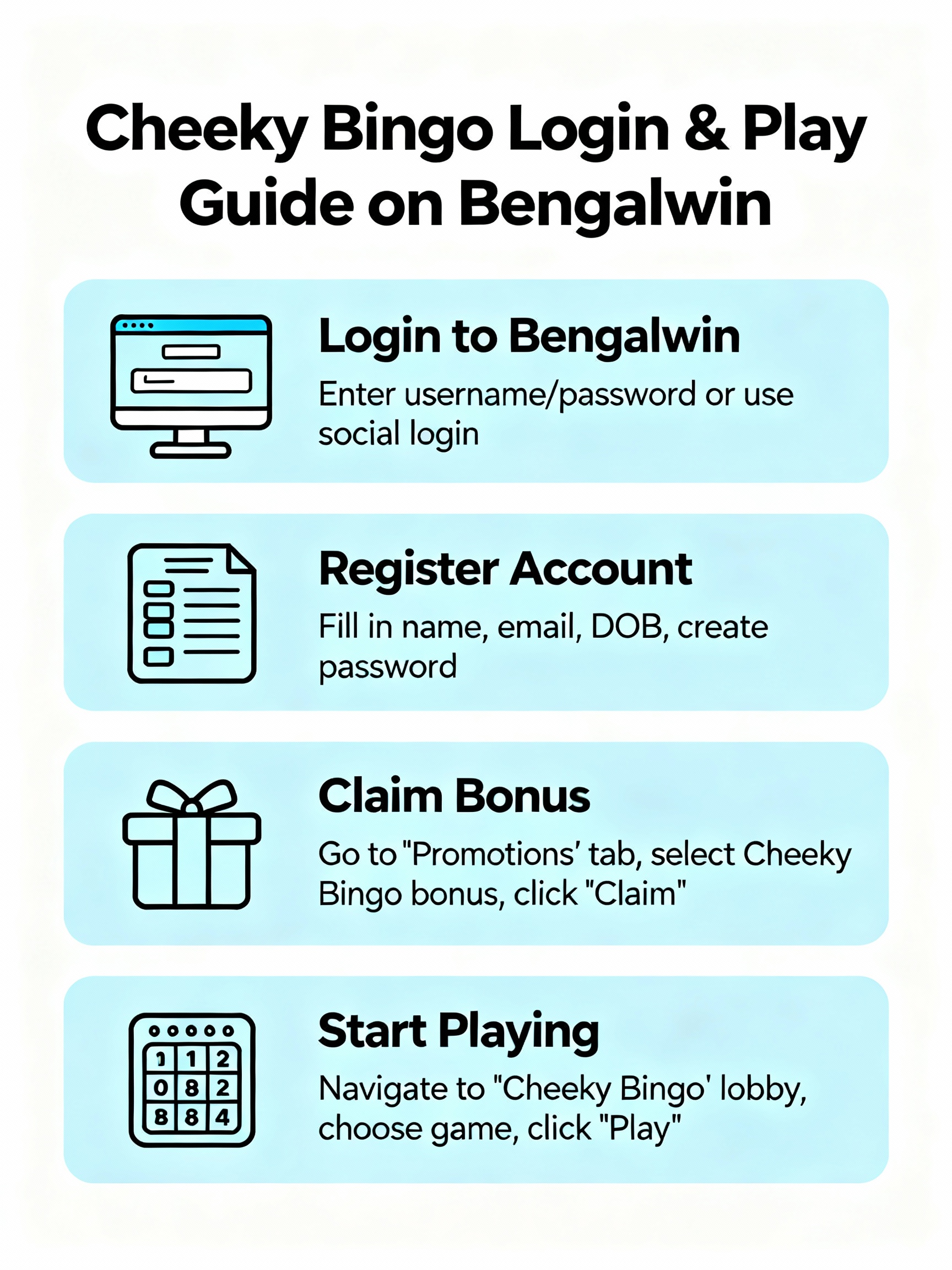 Cheeky Bingo Login Guide - Quick Start for CK444 Live Players